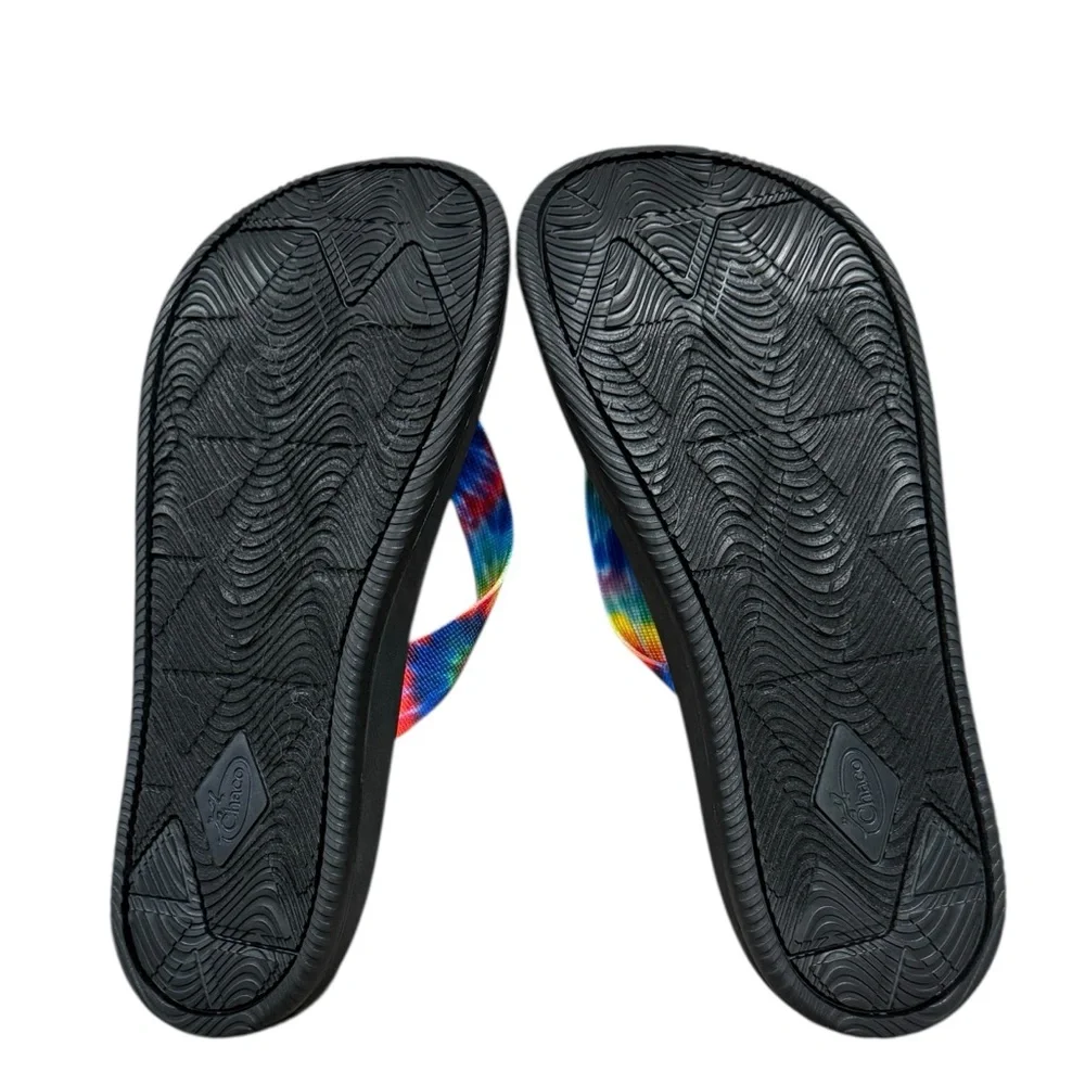 Men’s Chaco Chillos Tye Dye Flip Flop Thong Sandals, Size 13. Brand New!